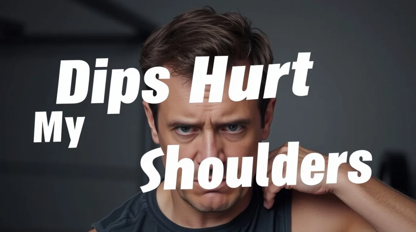 why dips hurt my shoulders?